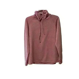 Womens 32 degree Heat lightweight l/s Rose hoodie size small